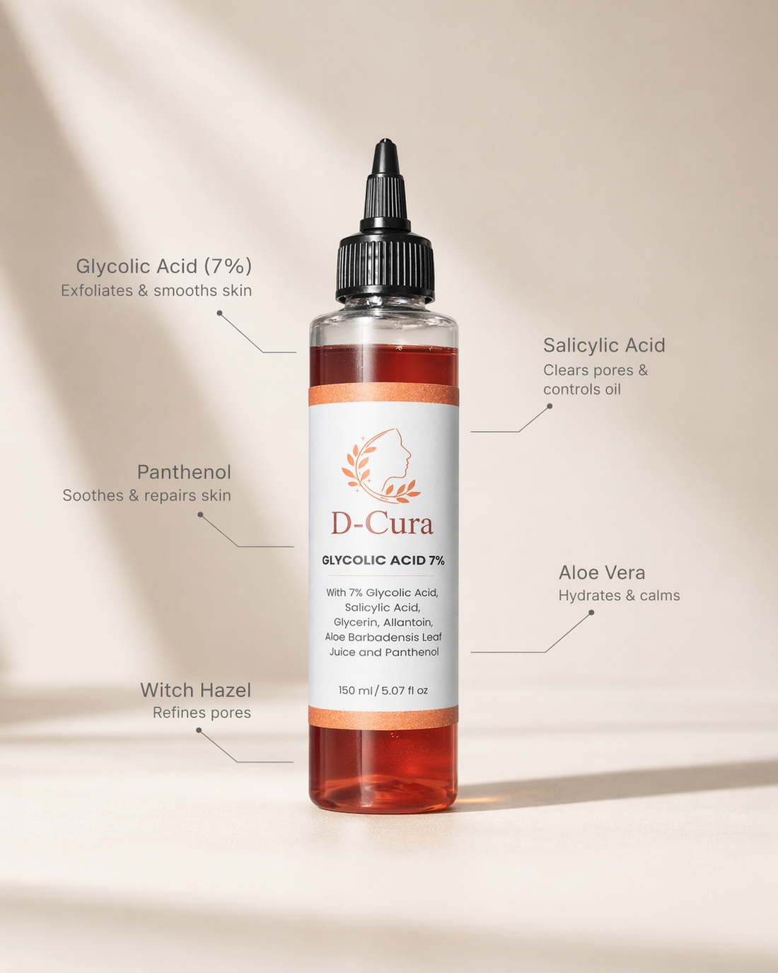 Clarifying Toner — 7% Glycolic & Salicylic Acid Formula | 100% Guaranteed Results